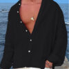 Men's Outdoor Daily Shirts, Holiday Streetwear, Basic Casual - Image 2
